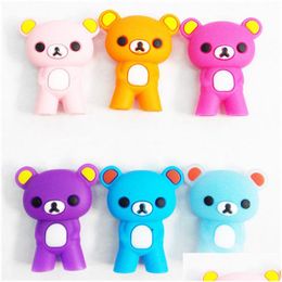 Chopsticks Animal Training Helper Sile Bear Shaped Chopstick Learning Head Helpers For Kids Adts Drop Delivery Home Garden Kitchen D Dhb58