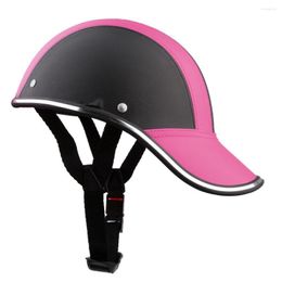 Motorcycle Helmets 2pcs Men & Women Roadster Fashion Open-Face Helmet Soft Lining