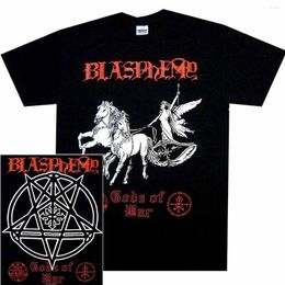 Men's T Shirts Blasphemy Gods Of War Shirt S M L XL 2xl 3xl Black Death Metal Official T-Shirt Tshirt