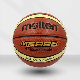 Balls High Quality Basketball Ball Official Size 765 PU Leather Outdoor Indoor Match Training Men Women Basketball baloncesto 230518