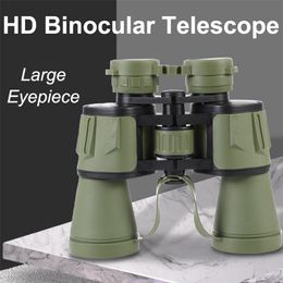 Telescopes Powerful Telescope 20X50 Professional Night Vision Binoculars Long Range Waterproof Military Hd Hunting Camping Equipment Bak4 230518
