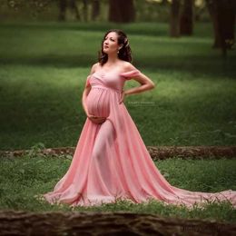 Long Sleeve Maternity Dress for Photography Props Elegant Pregnancy Clothes Pregnancy Dress Pregnant Photo Shoot Clothing R230519