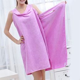 Bath Towel Largest supplier Women Microfiber Body Towel Wrap Bath Shower SPA Body Robe Towel Wrap 230519