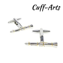 Cufflinks for Mens Clarinet Cufflinks Music Shirt Cuff links Gifts for Men Gemelos Les Boutons De Manchette by Cuffarts C10274