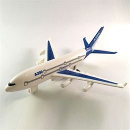 Diecast Model 1pc Air Bus Kids Children Fashing Airliner Passenger Plane Toy Random color 230518