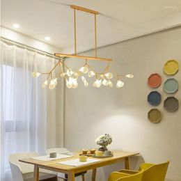 Chandeliers LED Modern Firefly Nordic Creative Personality Clothing Store Bar Lamp Strip Bedroom Restaurant Chandelier