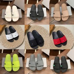 Slippers Women Mens Designer Slippers Genuine Leather Ladies 2023 Summer Beach Green Slipper Causal Flip Flops Flat Slides Sandals 3546 J230520