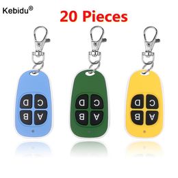 Smart Remote Control 20pcslot 433 mhz Colourful Cloning Electric Copy Controller Wireless Transmitter Switch 4 Keys Car Key Fob 43Hz 230518