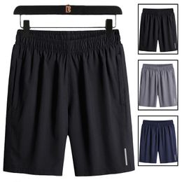 Men's Shorts Summer Men's Casual Shorts Quick Drying Thin Ice Shorts Plus Size Fat Guy Sports Pants Gym Shorts Men 230519