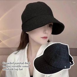 Wide Brim Hats Men Women Adjustable Hang Masks Sun Hat Bucket Beach Cap Fisherman