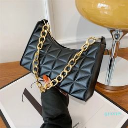 Evening Bags Women's Diagonal Straddle Bag Advanced Diamond Trend Versatile Shoulder Niche Chain Handbag Fashion Shopping