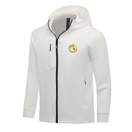 Senegal national Men Jackets Autumn warm coat leisure outdoor jogging hooded sweatshirt Full zipper long sleeve Casual sports jacket