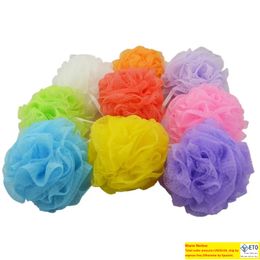 Loofah Bath Ball Mesh Sponge Milk Shower Accessories Nylon Mesh Brush Shower Ball 5g Soft Body Mesh Brush