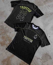 Men Trapstar tee Football Jersey Summer Loose Casual Quick Short Sleeve Underlay Wonmen T-Shirt New high end 67ess