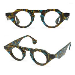 Sunglasses Frames Arrives Vinatge Japan Acetate Eyewear Special Shape Prescription Glasses Frame Men Women Spectacle Myopia Eyeglass