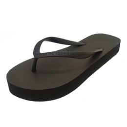 Flippers chinelos para homens homens planos de espessura grossa confortável sandálias de praia ao ar livre Sapatos casuais não -lips 2023 chuveiro interno 230518