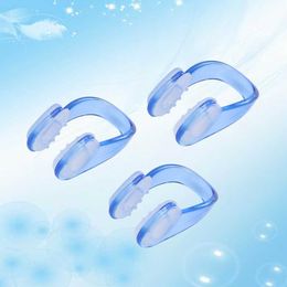 Nose clip 3-piece nose clip Sile clip swimming pool accessory clip adult protector P230519