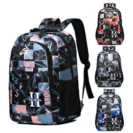 Büyük Kapasiteli Sırt Çantası Yeni Açık Seyahat İş Boş Zaman Backpack Oxford Camo Öğrenci Çantası