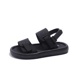 Sandals COZULMA Children Boys Strap Beach Sandals Flat Shoes Summer Kids Girls Fashion Hook Loop Sandals Size 26-36 AA230518