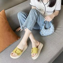 Summer Women's Slippers Outdoor Fairy Wind Fashion Comfortable Soft Sole Personality Design Beautiful Non-Slip Sandals