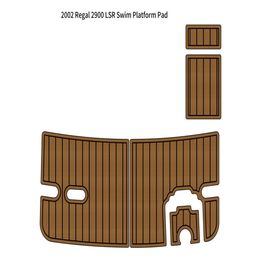 2002 Regal 2900 LSR Swim Platform Step Pad Boat EVA Foam Teak Deck Floor Mat