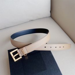 Luxury Brand Belts For Unisex Fashion Casual Trendy Cintura Ceintures Width 3.0cm Mens Designers Vintage Golden Letters Girdle Waistbands