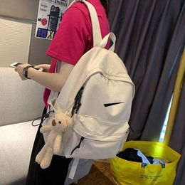 Outdoor Backpacks Students Campus Outdoor Bags Teenager Shoolbag Backpack Korean Trend With Backpacks Leisure Laptop Bag 519