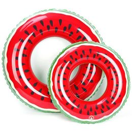 Inflatable Floats Tubes Hot table 5 Watermelon adult children swim ring swimming pool floating circle adult children beach party water toys P230519