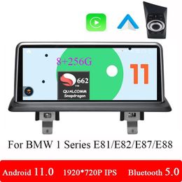 Android 11 Car Multimedia Player Radio Tape Record 1920*720P Auto Audio Steoro For BMW 1 Series E81/E82/E87/E88 8G 256G