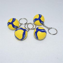 Keychains Volleyball Keychain Ornaments Business Gifts Football Beach Ball Basketball Key Chain Chains Rings Sport