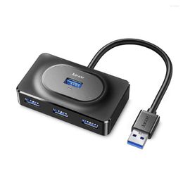 USB3.0 Splitter Usb Hub 3 0 High Speed Extensor Computer Multiinterface Expansion Dock One Drag Four For Printer Mouse