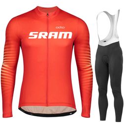 Cycling Jersey Sets Men's Spring Autumn 2023 Cycling clothing Set Pants Ropa Ciclismo Bicycle Clothing MTB Bike Long Sleeve Jersey Clothes P230519 good