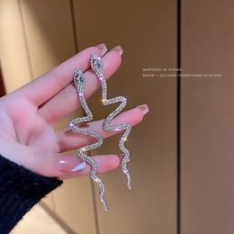 Stud Trendy Vintage Big Snake Shape Dangle Earrings For Women Girl Retro Drop Cute Small Object Earring Jewellery Bijoux Gifts 230519