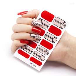 Nail Stickers Luxury Designs Polish DIY Art Decorations For Nails Women Beauty Manicure Decals