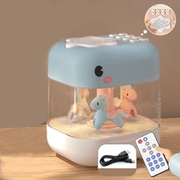 Cute hand clap drum 6-12 months baby toys plastic material safe childrens puzzle carousel with music interesting kids puzzle toys carousel whale sea BA033 E23