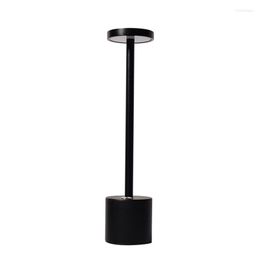 Table Lamps LED Rechargeable USB Desk Lamp Cordless Touch Dimming For Bar KTV El Living Room Night Light
