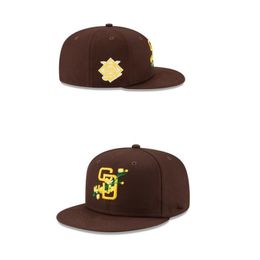 24 Styles Padreses- SD Letter Baseball Caps Spring Casual Fashion Casquette Bone Cotton Hat for Men Women Apparel Wholesale Snapbac 122