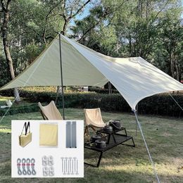 Палатки и укрытия ретро навес палатка Водонепроницаемое оксфордское солнцезащитное солнцезащитное