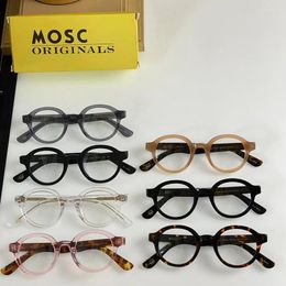 Sunglasses Frames Vintage Eyeglasses Frame GREPS Men Reading Myopia Prescription Glasses Women Round Eyewear With Box