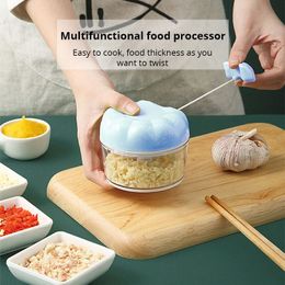 Fruit Vegetable Tools Kitchen Household Manual Garlic Masher Hand Pull Type Blender Braised Minced Gadgets 230518