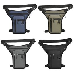 Waist Bags Waterproof Drop Leg Belt Bags Portable Shoulder Molle Thigh Waist Fanny Pack Pouch for Outdoor Hiking Motorcycle Leg Bag 230519