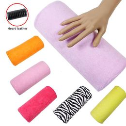 Hand Rests 10 Colours Soft Hand Rest for Nail Arm Pillow Stand Manicure Table Mat Cushion Palm Rest Sponge Holder Desk Profesosional Tool 230519