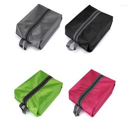 Storage Bags 1pc 7 Colours Portable Bag For Replaceable Shoes Large Beach Waterproof Travel With Zipper Shoe Organiser