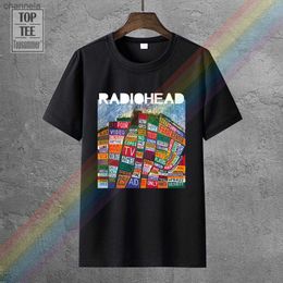 Men's T-Shirts Radiohead Hail To The Thief T-Shirt Black Graphite Navym Khaki S-5Xlhipster O-Neck Cool Tops