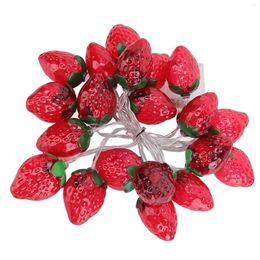 Baking Moulds LED Fruit String Lights Beautiful Low Power Consumption 9.8ft 20 LEDs For Theme Party Kitchen Counters