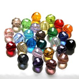 Beads Ball Faceted Shape Austrian AAA Crystal Beads Colorul Round Loose Bead 200pcs 10mm Jewellery Bracelet Accessories Making DIY