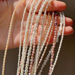Necklaces Mini Small Baroque Pearl Necklace Short Collar Tiny Strand Elegant Real Natural Freshwater Pearl Choker Necklace Jewellery Women