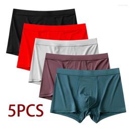 Underpants 5Pcs/lot Boxer For Men BoxerShorts Homme Underwer Panties Male Modal Comfort Breathe Soft