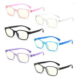 Sunglasses Frames Fashionable Glasses Kids Blue Light Anti Glare Filter Children Eyeglasses TR90