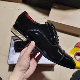 Scarpe rosse di moda all'ingrosso di alta qualità Greo orlato piatto vera pelle oxford da uomo oxford walkin appartamenti weddin feste